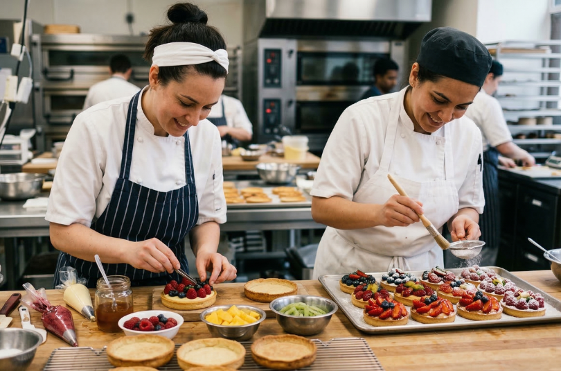 Tarts vs Torte pastry course