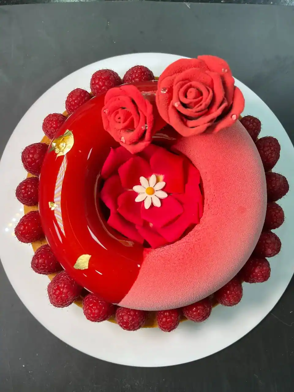 Pastry Chef Shares Raspberry Rose Tart Recipe To Celebrate This Love Season